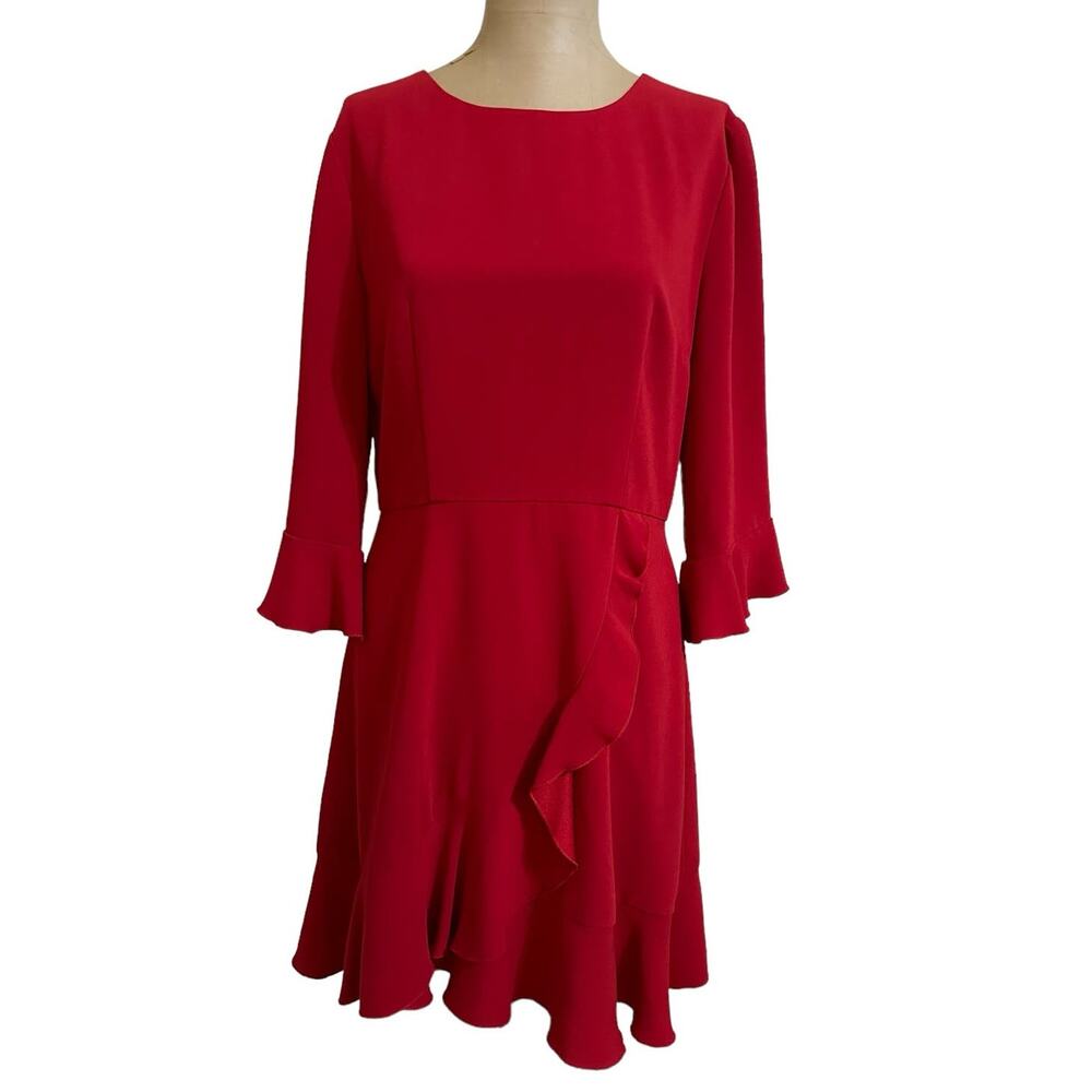 Slate & Willow Ruffle Mini Dress - Picture 3 of 10
